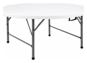 5 ft round folding table