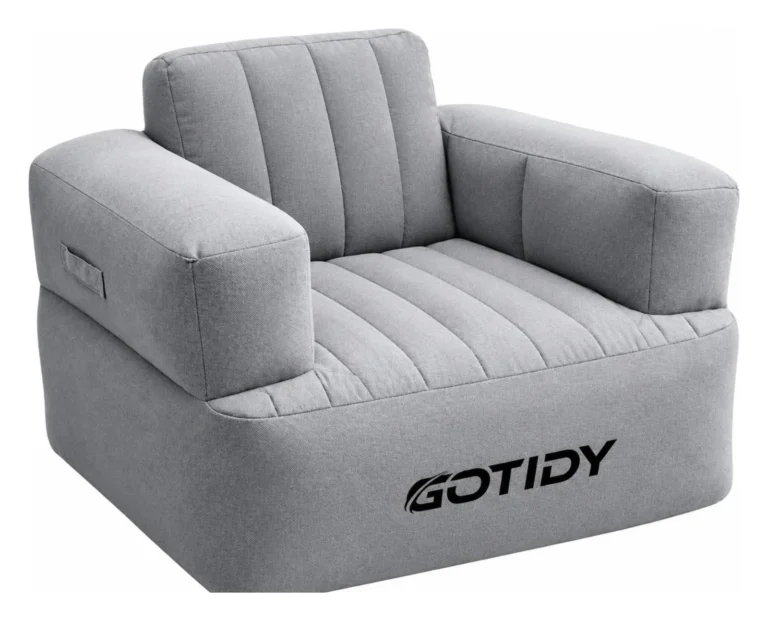 Self-inflatable chair